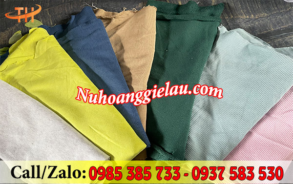 Giẻ lau - vải lau công nghiệp chất liệu cotton Giẻ lau - vải lau công nghiệp chất liệu cotton