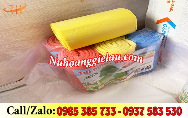 Túi đựng rác 3 màu sử dụng phân loại rác thải tiện lợi Túi đựng rác 3 màu sử dụng phân loại rác thải tiện lợi