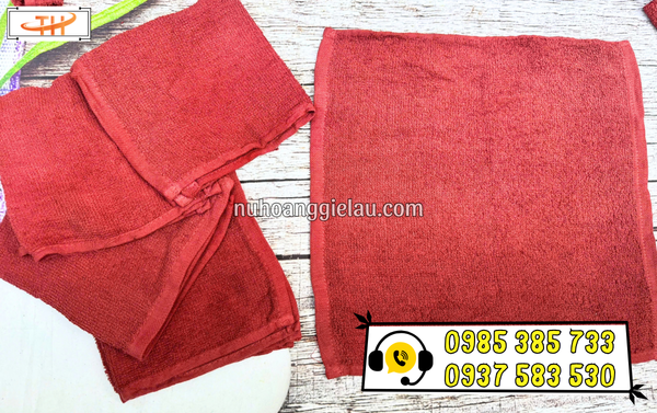 Khăn lau cotton vuông hàng chuẩn sẵn kho Bình Chánh Khăn lau cotton vuông hàng chuẩn sẵn kho Bình Chánh