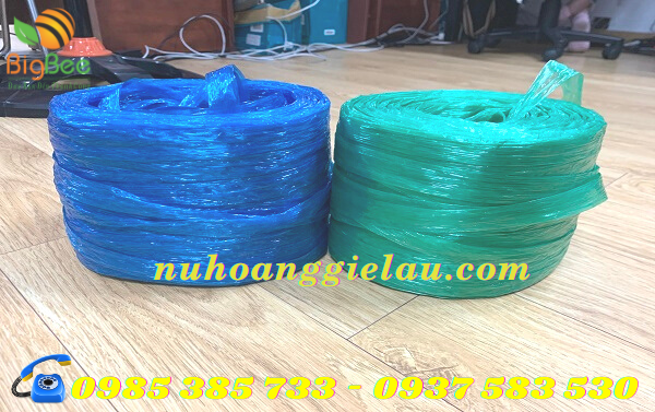 dây nilon cuộn xanh