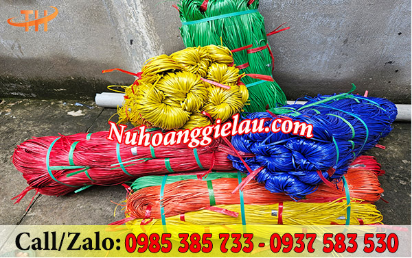 Dây nilon buộc hàng màu đẹp giá rẻ Dây nilon buộc hàng màu đẹp giá rẻ