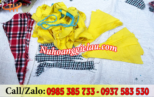 Vải vụn đa dạng với nhiều chất liệu Vải vụn đa dạng với nhiều chất liệu