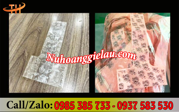 Túi chữ T đựng ly có in Túi chữ T đựng ly có in