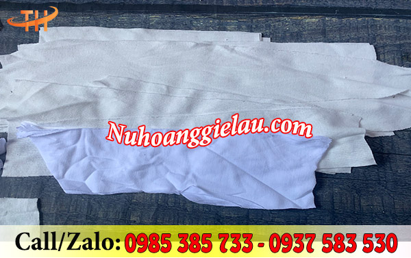 Vải lau trắng nhỏ sạch - mới Vải lau trắng nhỏ sạch - mới