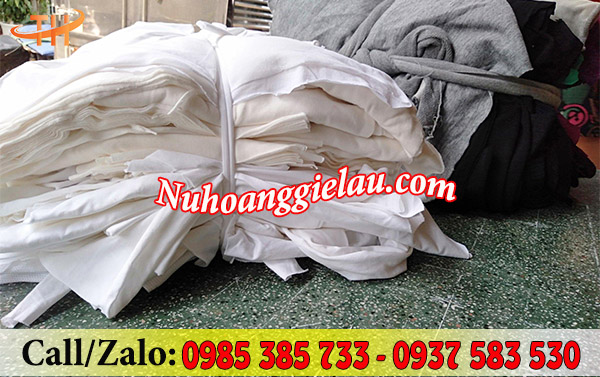 Vải lau trắng chất liệu cotton Thu Hồng sạch, không lẫn tạo chất Vải lau trắng chất liệu cotton Thu Hồng sạch, không lẫn tạo chất