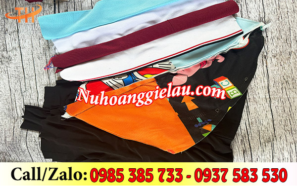 Giẻ lau may nối nhiều lớp thun cotton Giẻ lau may nối nhiều lớp thun cotton