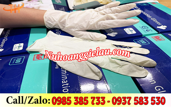 Găng tay y tế latex có bột sử dụng an toàn Găng tay y tế latex có bột sử dụng an toàn