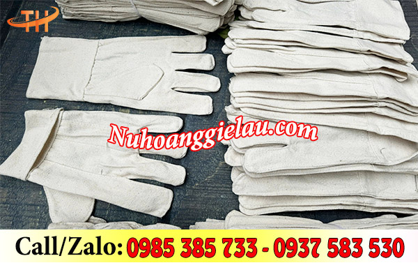 Găng tay vải bạt Găng tay vải bạt