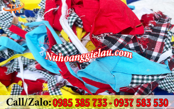 Vải vụn đa dạng màu sắc Vải vụn đa dạng màu sắc