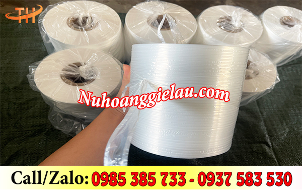 Cuộn dây nilon Đài Loan màu trắng Cuộn dây nilon Đài Loan màu trắng
