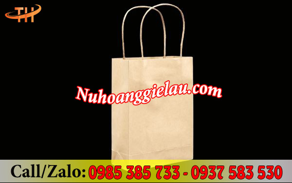 Túi giấy hai quai an toàn sức khoẻ, bảo vệ môi trường Túi giấy hai quai an toàn sức khoẻ, bảo vệ môi trường