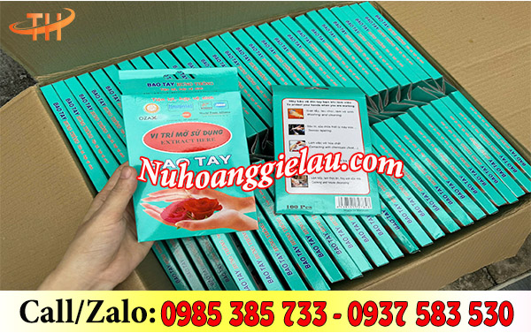 Găng tay ni lông đóng hộp an toàn, tiện lợi Găng tay ni lông đóng hộp an toàn, tiện lợi