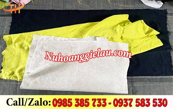 Giẻ lau máy chất liệu thun cotton Giẻ lau máy chất liệu thun cotton