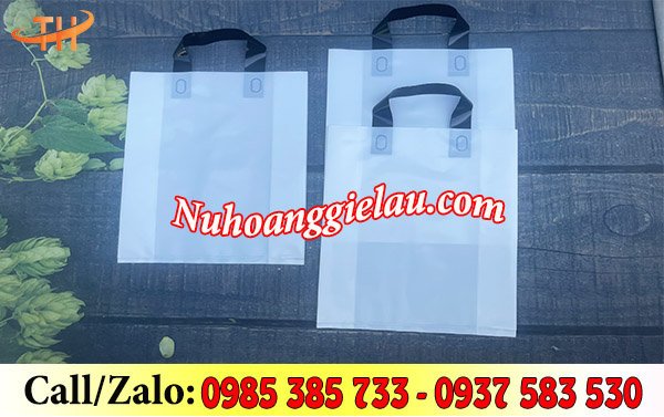 Túi hột xoài quai ép có phần quai khác màu Túi hột xoài quai ép có phần quai khác màu