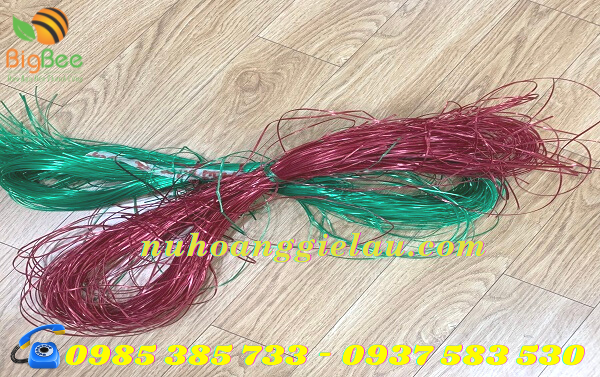 dây nilon kẽm khô nhiều màu