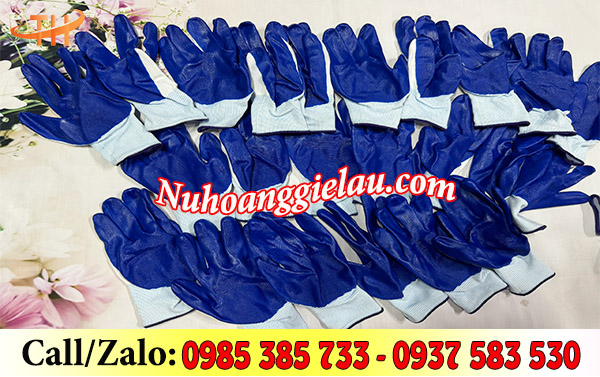 Găng tay bảo hộ phủ sơn sẵn số lượng Găng tay bảo hộ phủ sơn sẵn số lượng