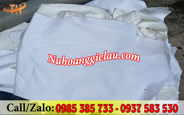 Vải lau công nghiệp trắng Vải lau công nghiệp trắng