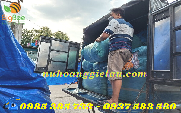 nhập kho vải lau