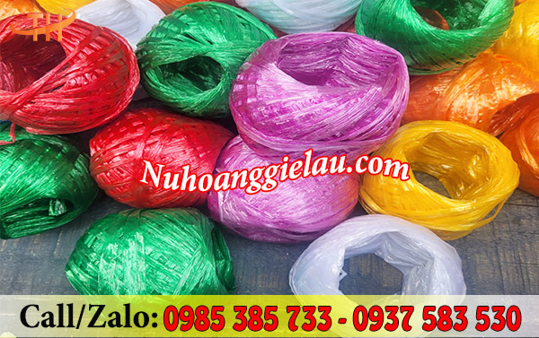 Cuộn dây nilon cột nem chả 40gr Cuộn dây nilon cột nem chả 40gr