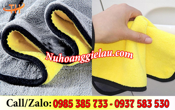 Bề mặt khăn với độ mịn cực cao Bề mặt khăn với độ mịn cực cao