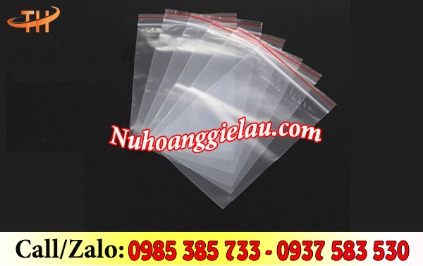 Túi zip chỉ đỏ đựng thực phẩm an toàn, kín đáo Túi zip chỉ đỏ đựng thực phẩm an toàn, kín đáo