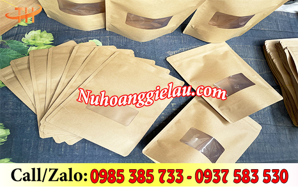 Túi zip giấy có cửa chất lượng giá tốt Túi zip giấy có cửa chất lượng giá tốt