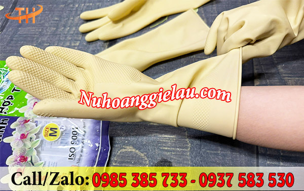 Găng tay cao su Hợp Thành Găng tay cao su Hợp Thành