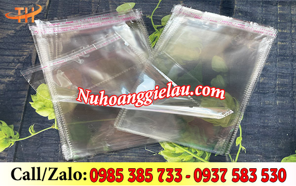 Túi opp dán miệng trong suốt Túi opp dán miệng trong suốt