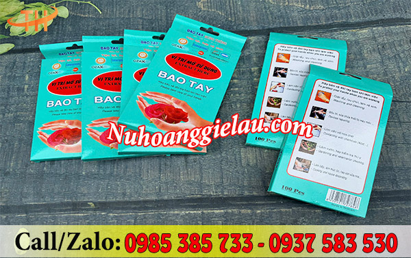 Bao tay nilon dùng 1 lần đóng hộp Bao tay nilon dùng 1 lần đóng hộp