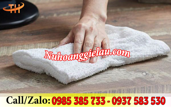 Khăn cotton lau bàn Khăn cotton lau bàn