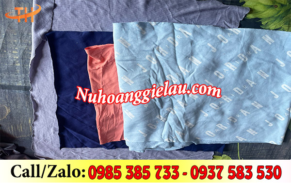 Giẻ lau công nghiệp chất liệu cotton Giẻ lau công nghiệp chất liệu cotton