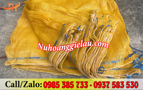 Bao tải lưới sẵn số lượng Bao tải lưới sẵn số lượng