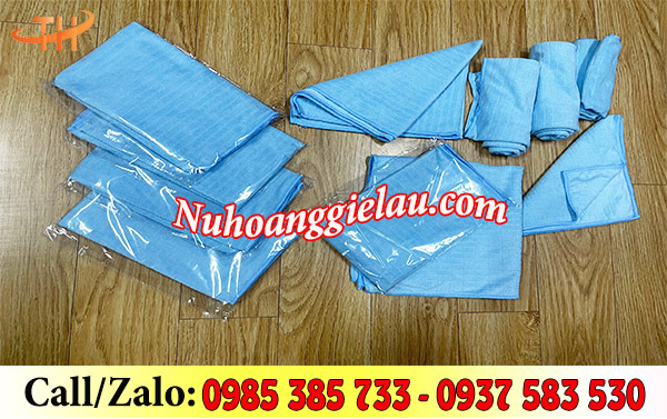 Khăn lau microfiber đóng bịch tiện lợi Khăn lau microfiber đóng bịch tiện lợi