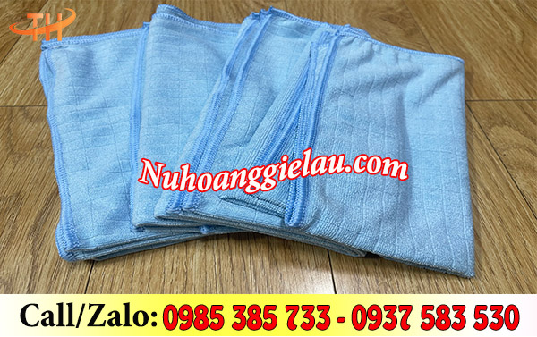 Khăn lau microfiber bề mặt mềm mịn Khăn lau microfiber bề mặt mềm mịn