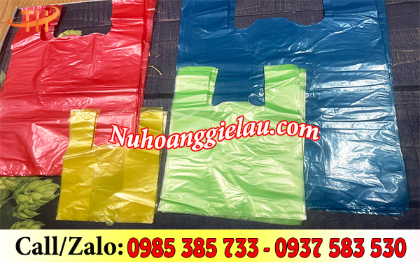 Túi xốp 2 quai hàng zin Túi xốp 2 quai hàng zin