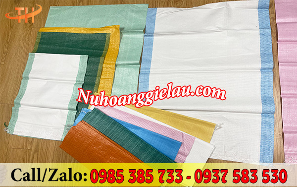 Bao đựng gạo đa dạng màu sắc mẫu mã Bao đựng gạo đa dạng màu sắc mẫu mã