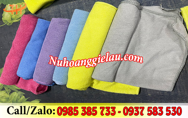 Khăn lau siêu thấm đủ màu Khăn lau siêu thấm đủ màu