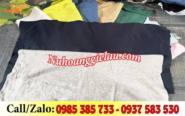 Kho sỉ vải lau công nghiệp nguyên miếng màu trơn Kho sỉ vải lau công nghiệp nguyên miếng màu trơn