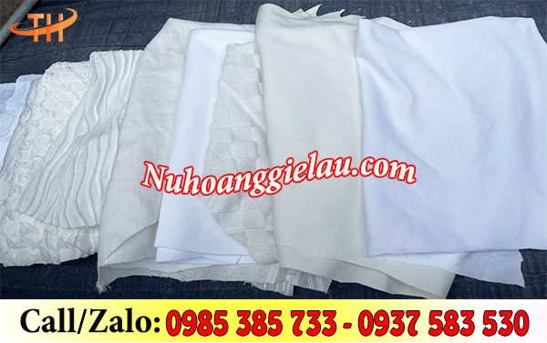 Giẻ lau công nghiệp màu trắng Giẻ lau công nghiệp màu trắng