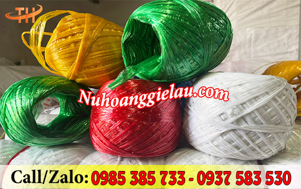 Cuộn dây nilon 100g đủ màu Cuộn dây nilon 100g đủ màu