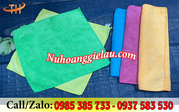 Khăn lau microfiber bề mặt siêu mềm mịn Khăn lau microfiber bề mặt siêu mềm mịn