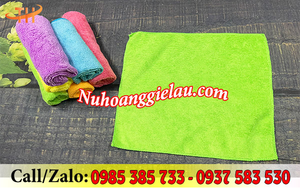 Khăn lau microfiber siêu thấm Khăn lau microfiber siêu thấm