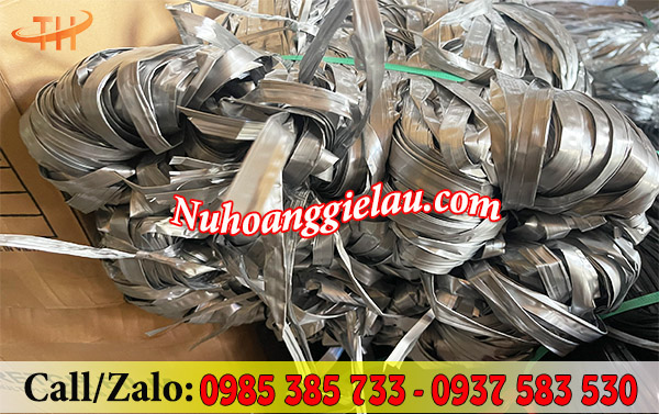 Dây buộc hàng nilon màu đen bản rộng Dây buộc hàng nilon màu đen bản rộng