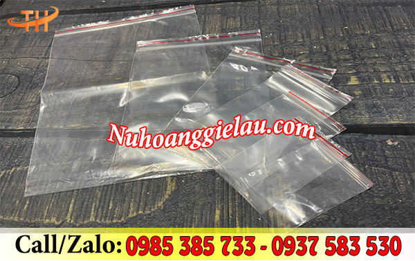 Túi zip chỉ đỏ đủ size sẵn kho Túi zip chỉ đỏ đủ size sẵn kho