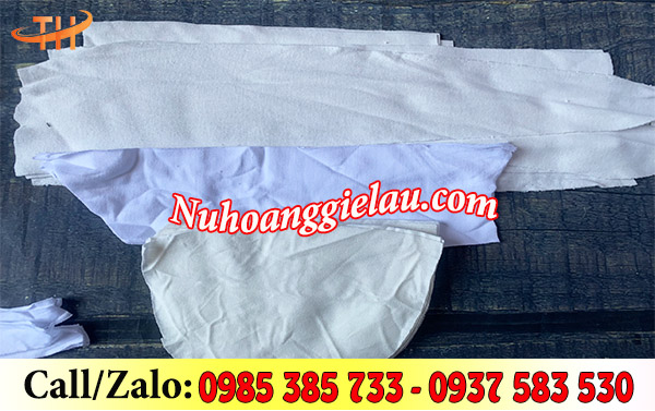 Vải lau trắng miếng nhỏ mềm mịn siêu thấm Vải lau trắng miếng nhỏ mềm mịn siêu thấm