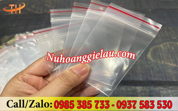 Túi zip chỉ đỏ chất lượng Túi zip chỉ đỏ chất lượng