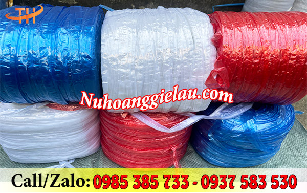 Dây nilon cuộn đủ màu 900g Dây nilon cuộn đủ màu 900g