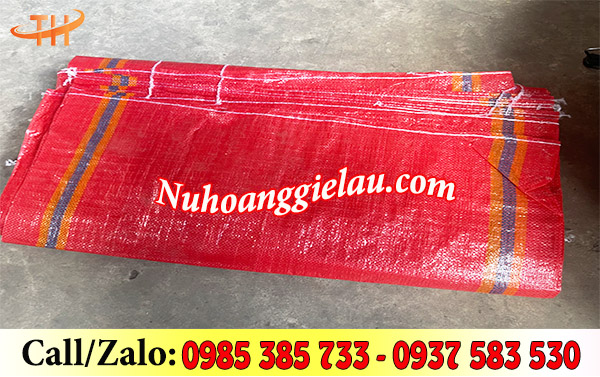 Bao tải dứa màu đỏ Bao tải dứa màu đỏ