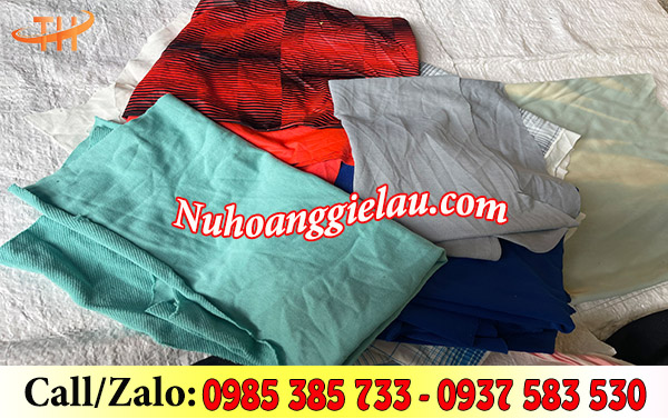 Giẻ lau dầu nhớt nhiều màu Giẻ lau dầu nhớt nhiều màu