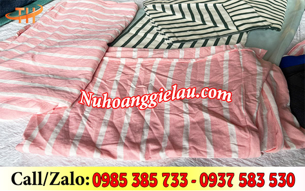 Vải lau công nghiệp màu sọc Vải lau công nghiệp màu sọc